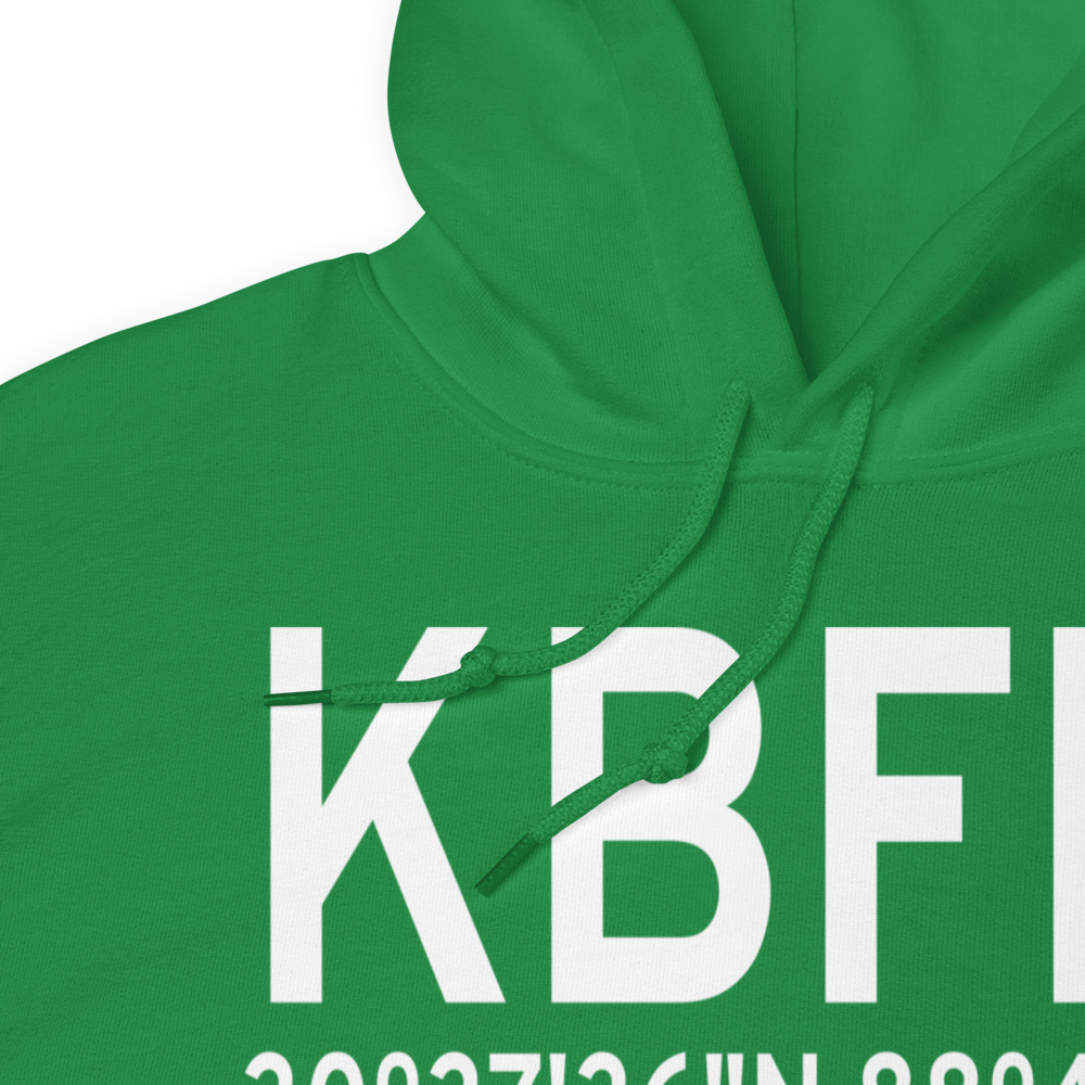 Mobile Downtown Airport (KBFM) ICAO Hoodie Sweatshirt 