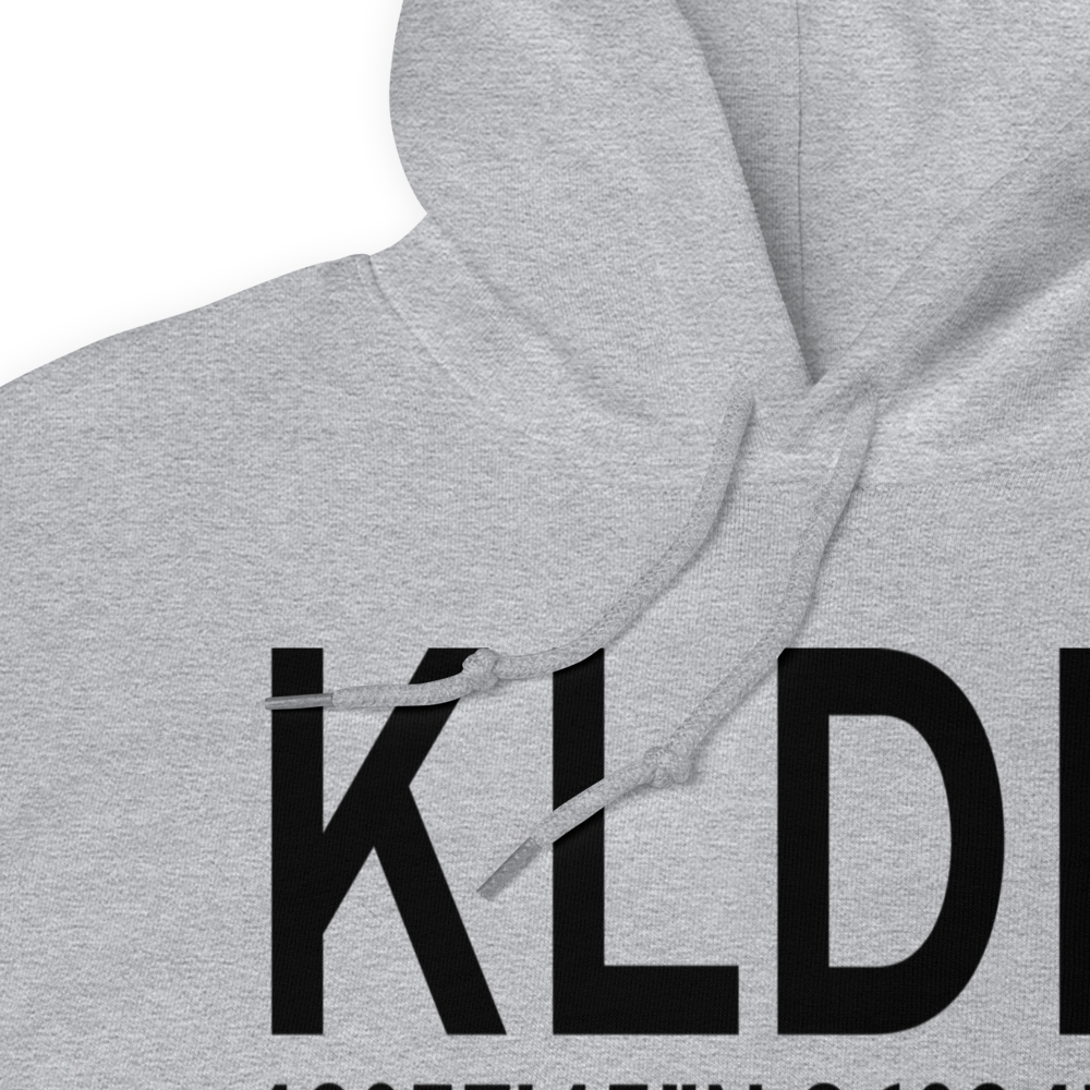 Mason County Airport (KLDM) ICAO Hoodie Sweatshirt 