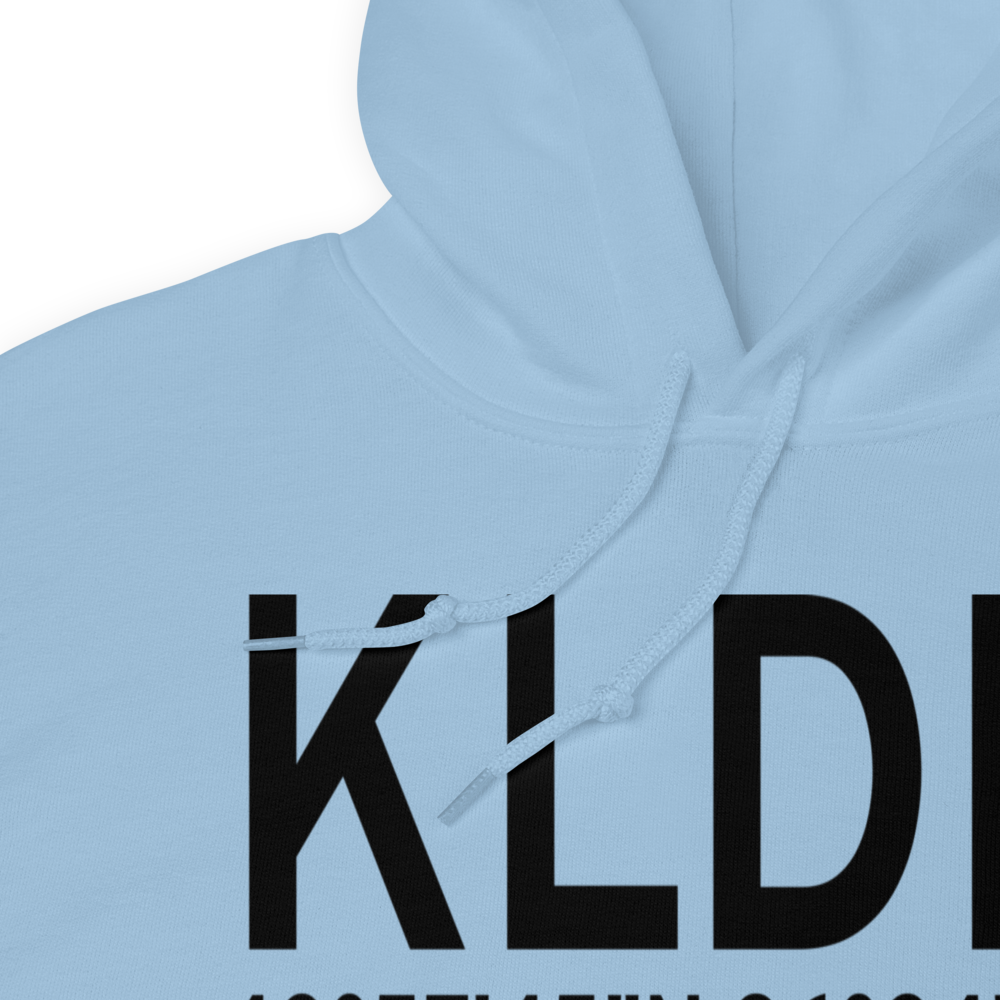 Mason County Airport (KLDM) ICAO Hoodie Sweatshirt 