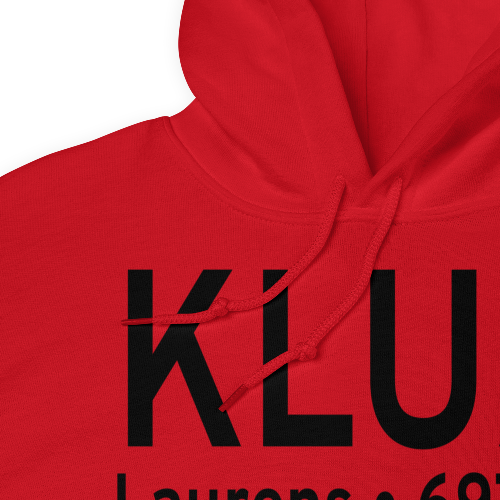 Laurens County Airport (KLUX) ICAO Hoodie Sweatshirt 