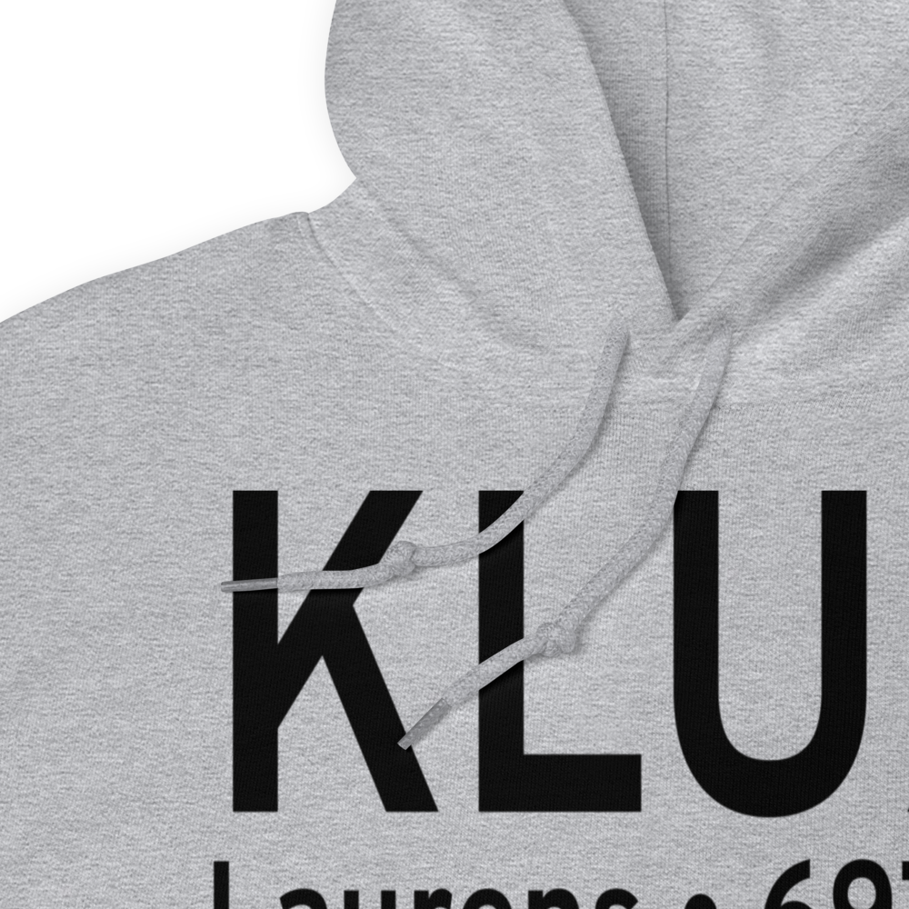 Laurens County Airport (KLUX) ICAO Hoodie Sweatshirt 