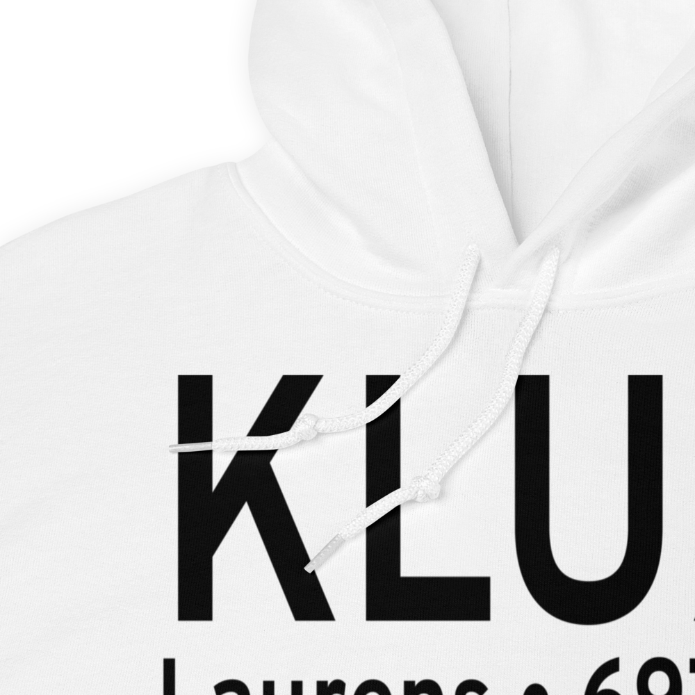 Laurens County Airport (KLUX) ICAO Hoodie Sweatshirt 