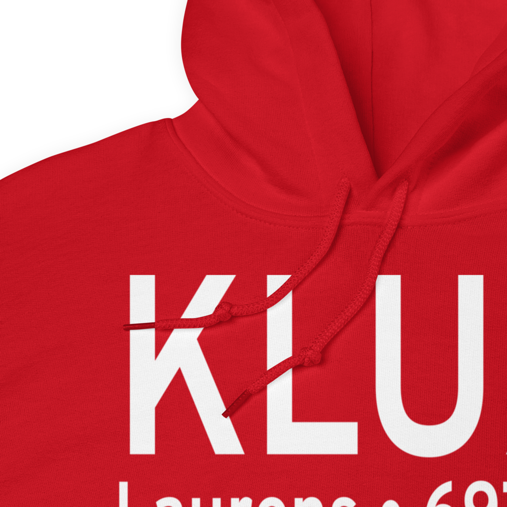 Laurens County Airport (KLUX) ICAO Hoodie Sweatshirt 