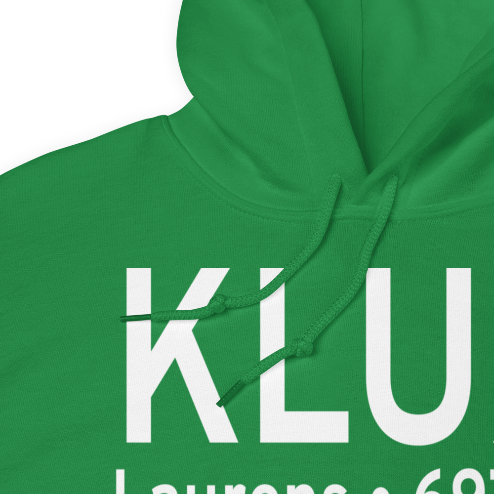 Laurens County Airport (KLUX) ICAO Hoodie Sweatshirt 