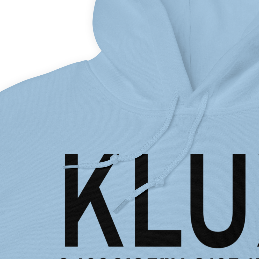 Laurens County Airport (KLUX) ICAO Hoodie Sweatshirt 