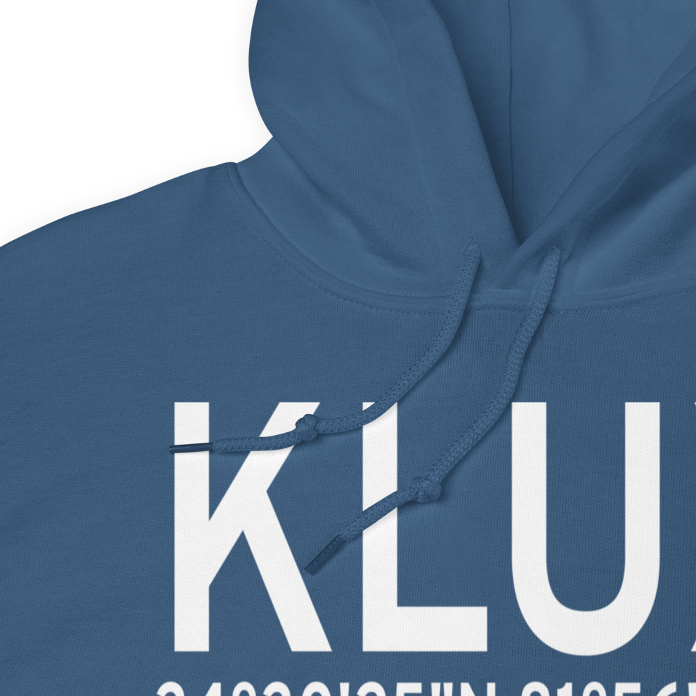 Laurens County Airport (KLUX) ICAO Hoodie Sweatshirt 
