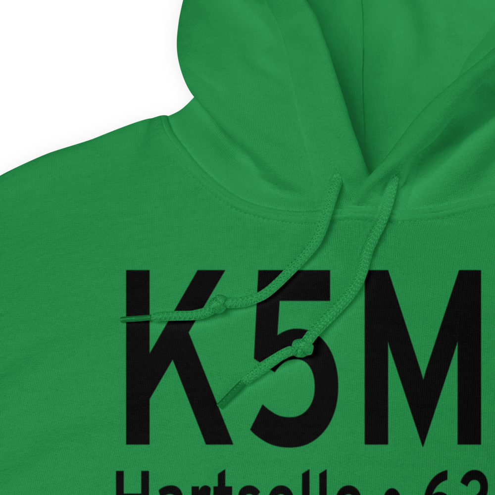 Hartselle-Morgan County Regional Airport (K5M0) ICAO Hoodie Sweatshirt 