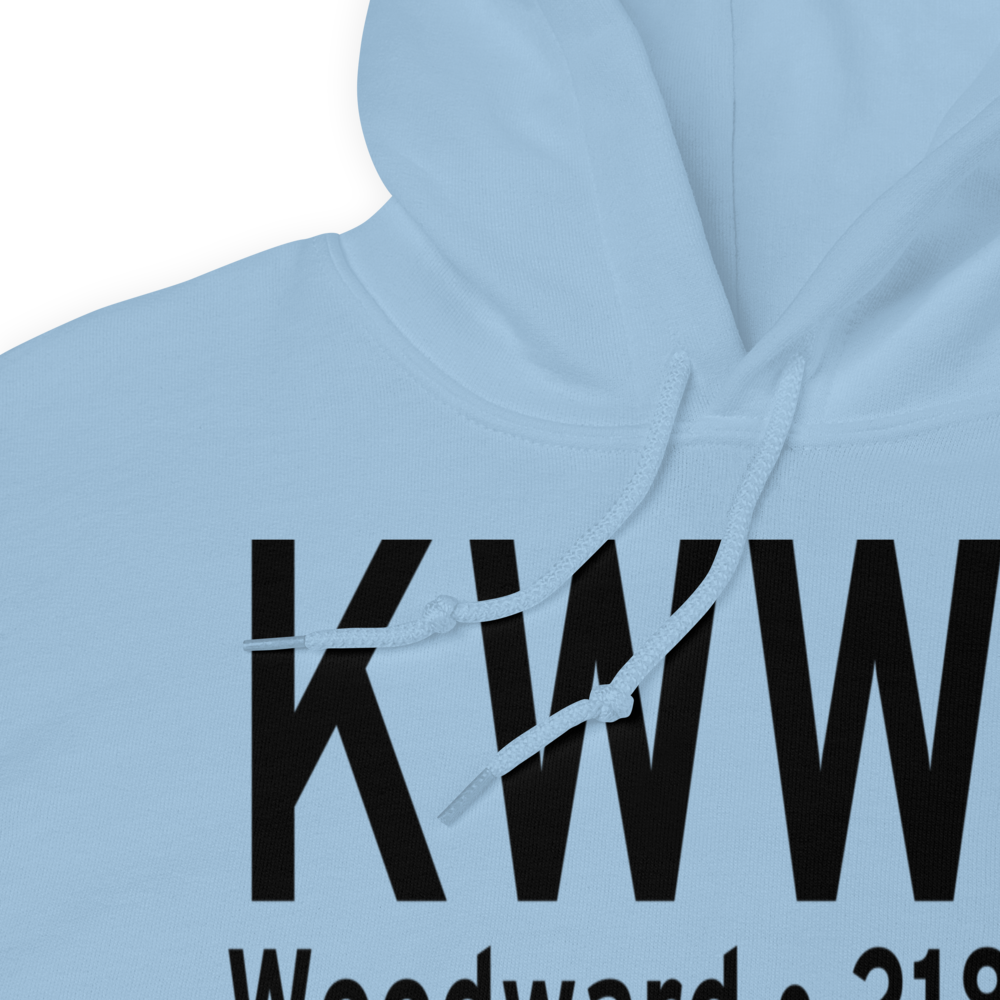 West Woodward Airport (KWWR) ICAO Hoodie Sweatshirt 