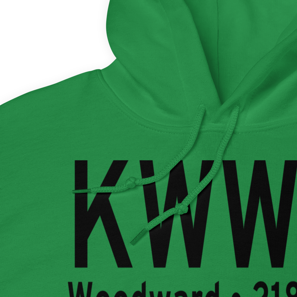West Woodward Airport (KWWR) ICAO Hoodie Sweatshirt 