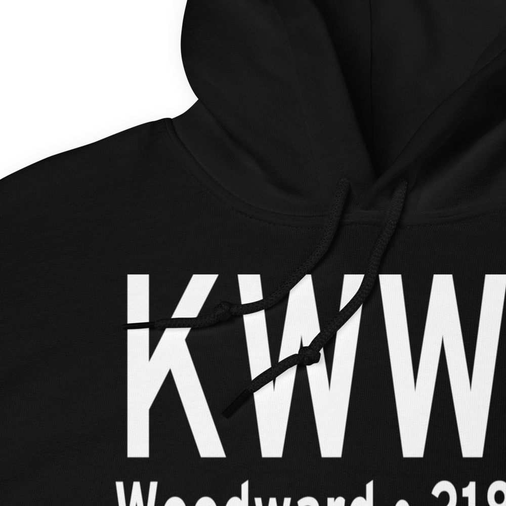 West Woodward Airport (KWWR) ICAO Hoodie Sweatshirt 