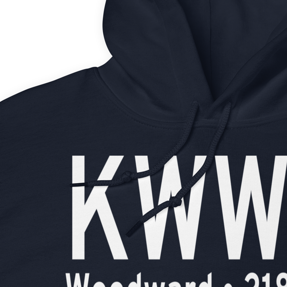West Woodward Airport (KWWR) ICAO Hoodie Sweatshirt 