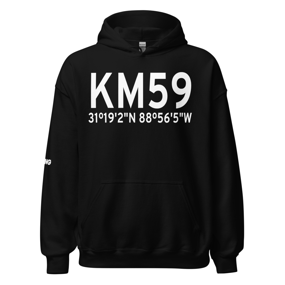 Richton Perry County Airport (KM59) ICAO Hoodie Sweatshirt 