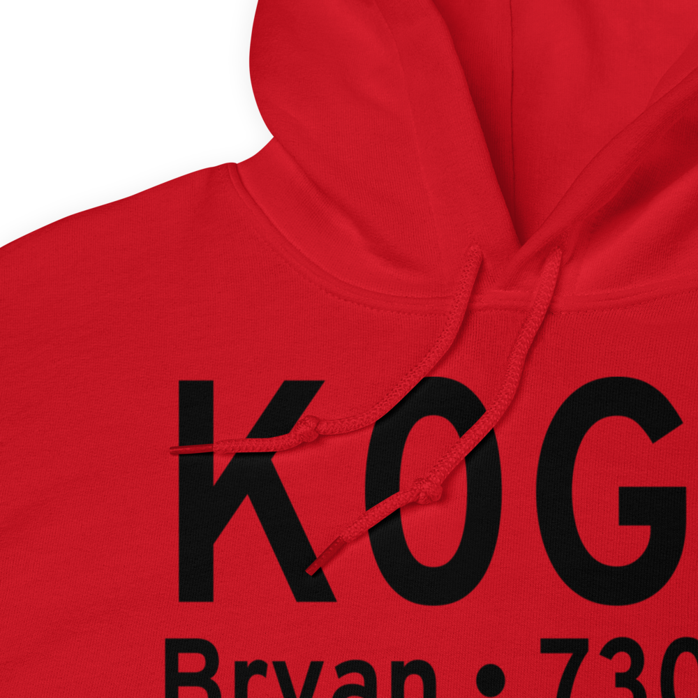 Williams County Airport (K0G6) ICAO Hoodie Sweatshirt 