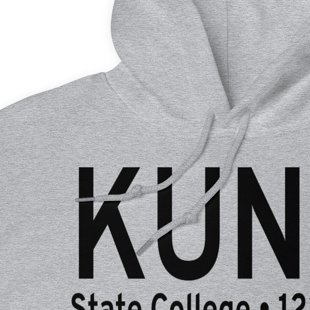 University Park Airport (KUNV) ICAO Hoodie Sweatshirt 