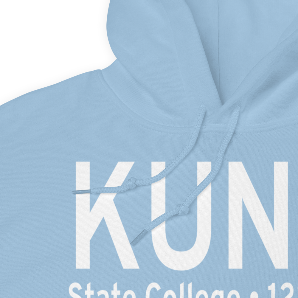University Park Airport (KUNV) ICAO Hoodie Sweatshirt 
