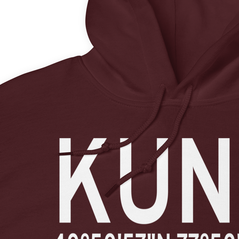 University Park Airport (KUNV) ICAO Hoodie Sweatshirt 