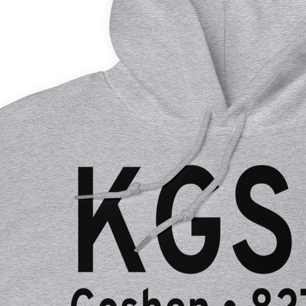 Goshen Municipal Airport (KGSH) ICAO Hoodie Sweatshirt 