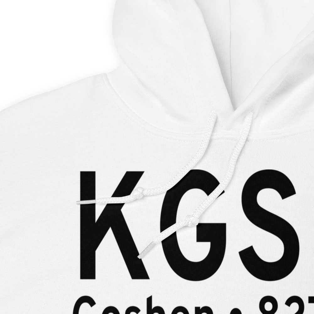 Goshen Municipal Airport (KGSH) ICAO Hoodie Sweatshirt 