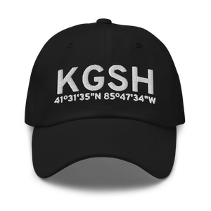 Goshen Municipal Airport (KGSH) ICAO Hat