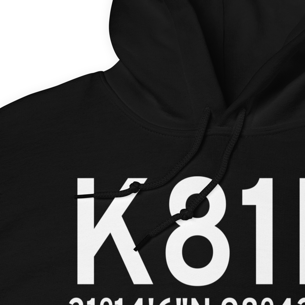 San Saba County Municipal Airport (K81R) ICAO Hoodie Sweatshirt 