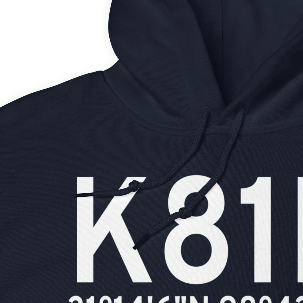 San Saba County Municipal Airport (K81R) ICAO Hoodie Sweatshirt 