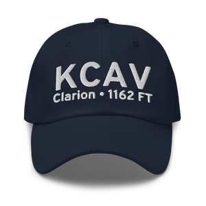 Clarion Municipal Airport (KCAV) ICAO Hat