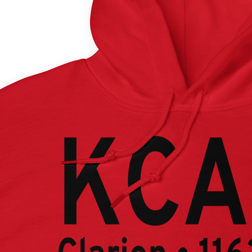 Clarion Municipal Airport (KCAV) ICAO Hoodie Sweatshirt 
