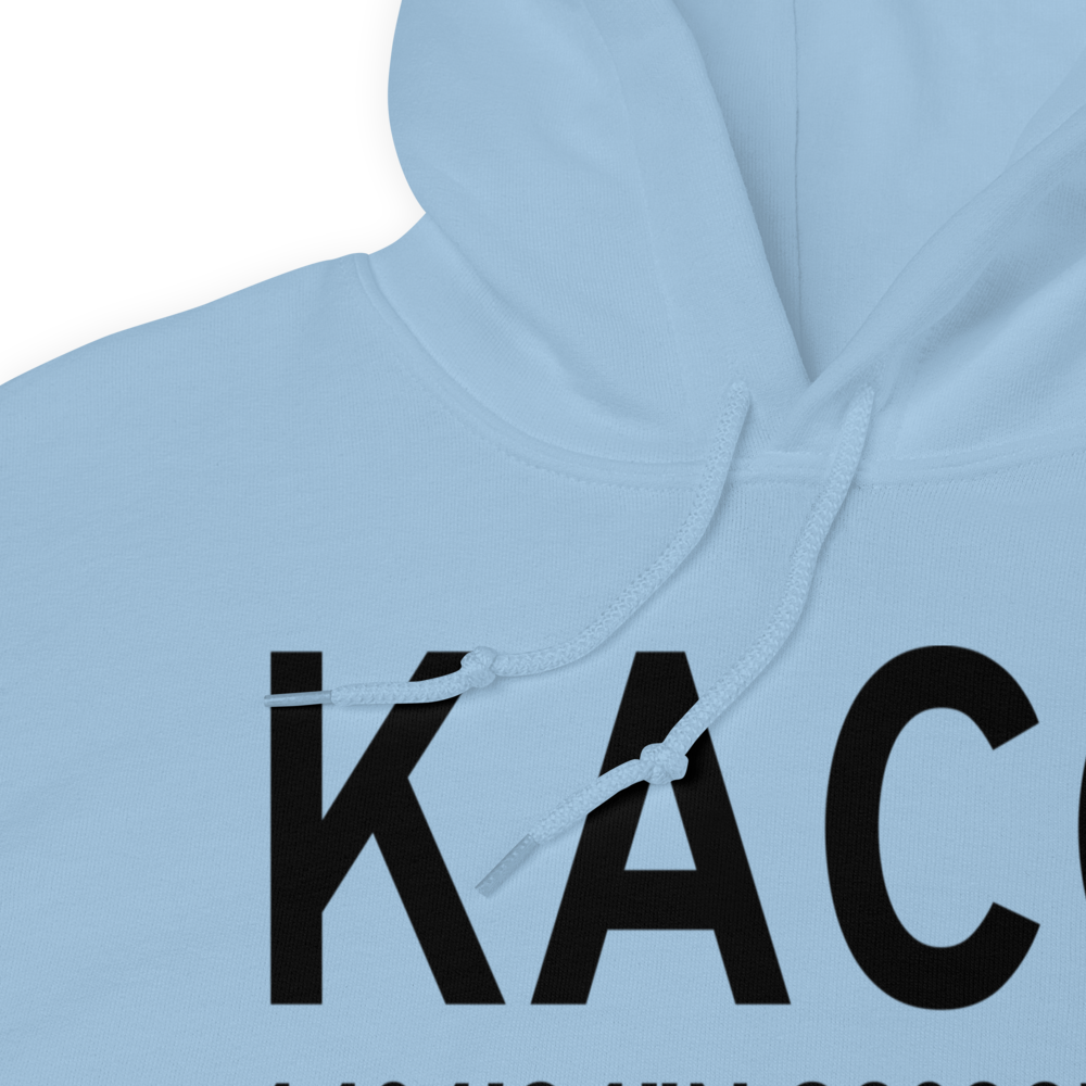 Waseca Municipal Airport (KACQ) ICAO Hoodie Sweatshirt 