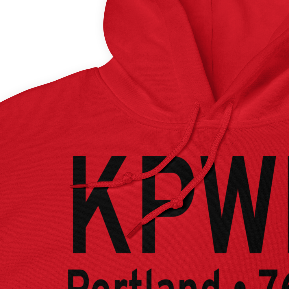 Portland International Jetport (KPWM) ICAO Hoodie Sweatshirt 