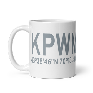 Portland International Jetport (KPWM) ICAO Mug