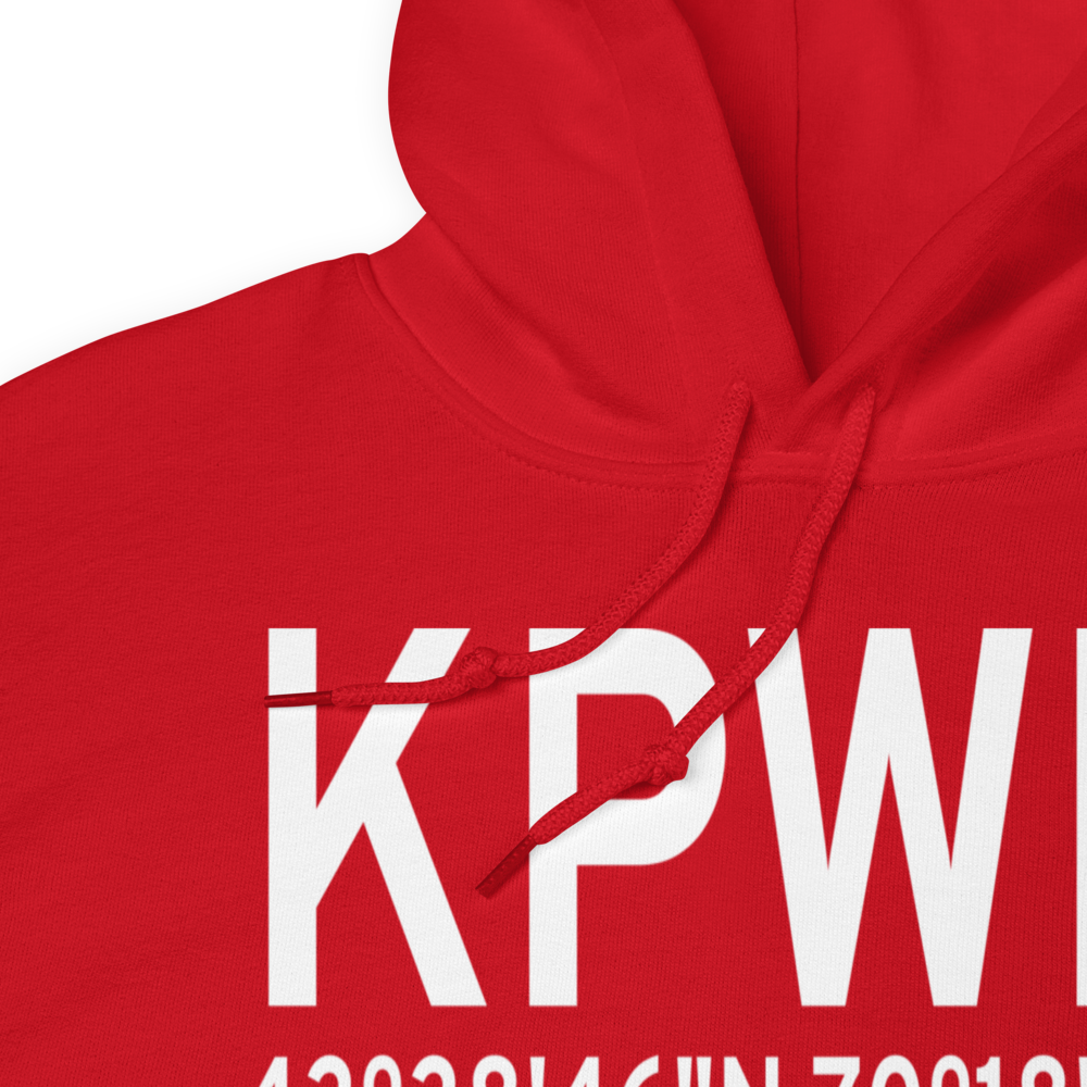 Portland International Jetport (KPWM) ICAO Hoodie Sweatshirt 