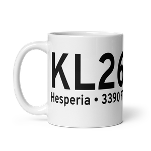 Hesperia Airport (KL26) ICAO Mug