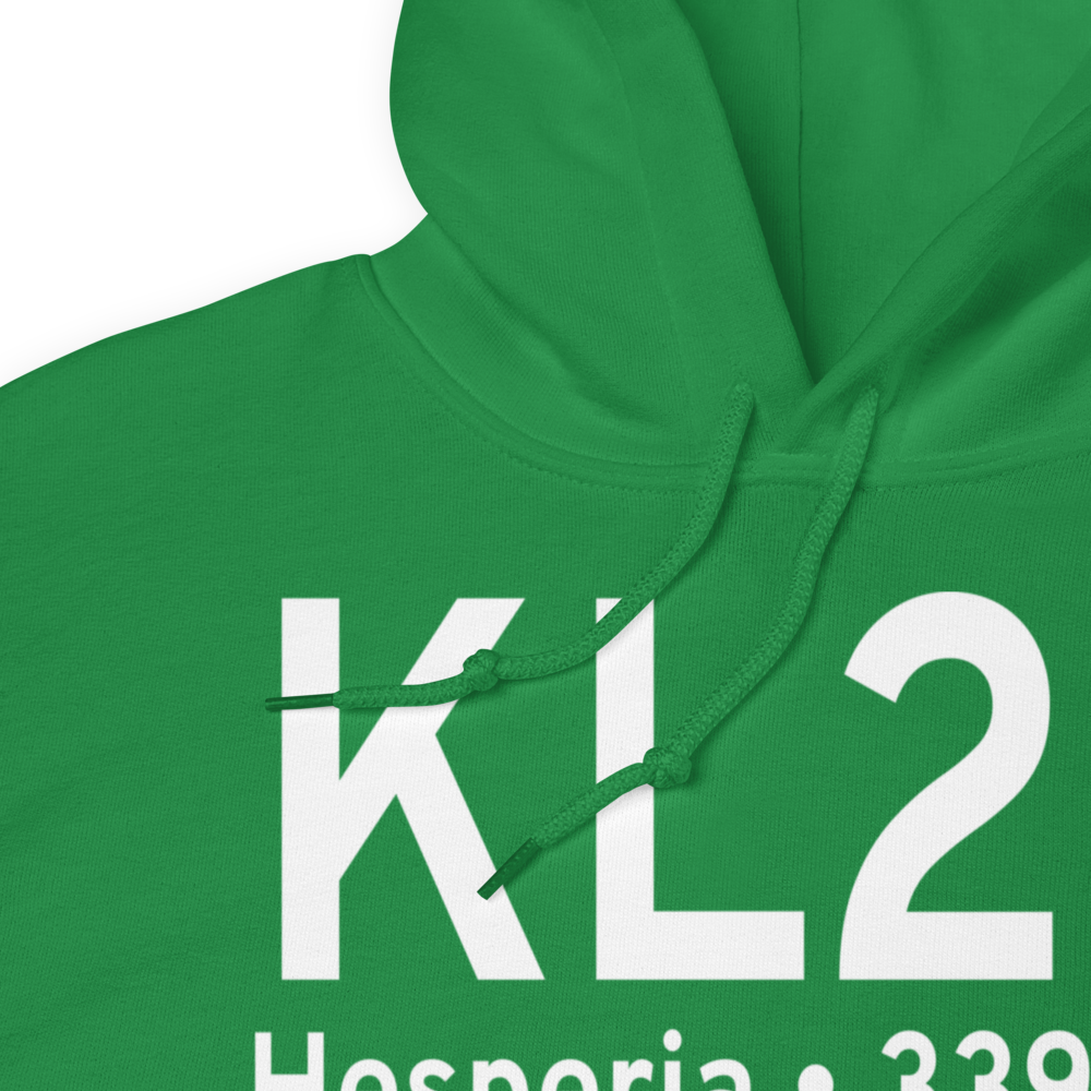 Hesperia Airport (KL26) ICAO Hoodie Sweatshirt 