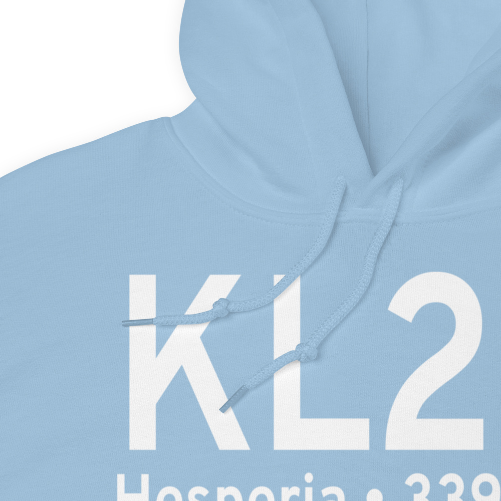 Hesperia Airport (KL26) ICAO Hoodie Sweatshirt 