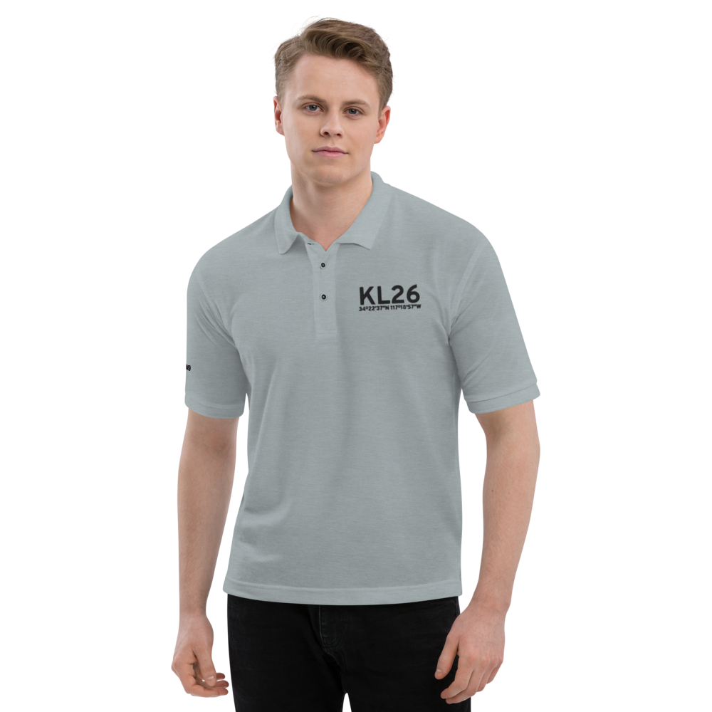 Hesperia Airport (KL26) ICAO Port Authority Embroidered Polo Shirt 