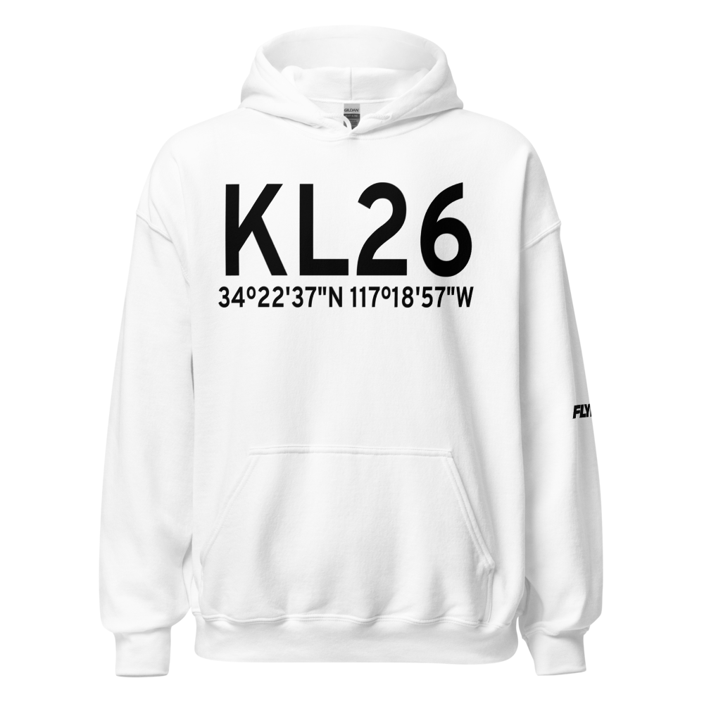 Hesperia Airport (KL26) ICAO Hoodie Sweatshirt 