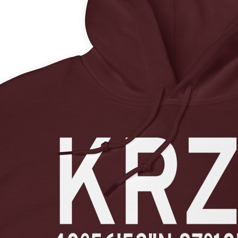 Jasper County Airport (KRZL) ICAO Hoodie Sweatshirt 