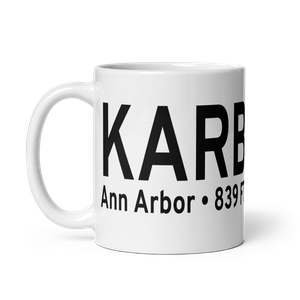 Ann Arbor Municipal Airport (KARB) ICAO Mug