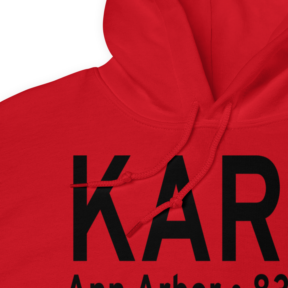 Ann Arbor Municipal Airport (KARB) ICAO Hoodie Sweatshirt 