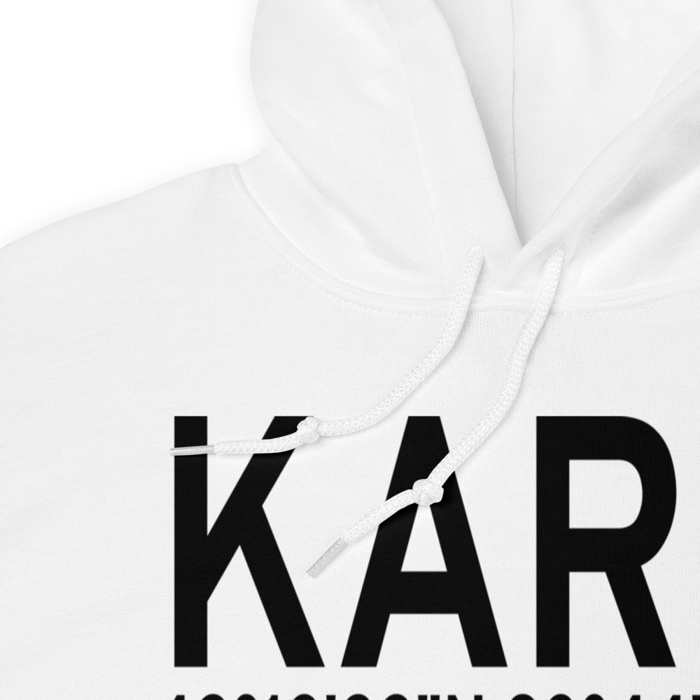 Ann Arbor Municipal Airport (KARB) ICAO Hoodie Sweatshirt 