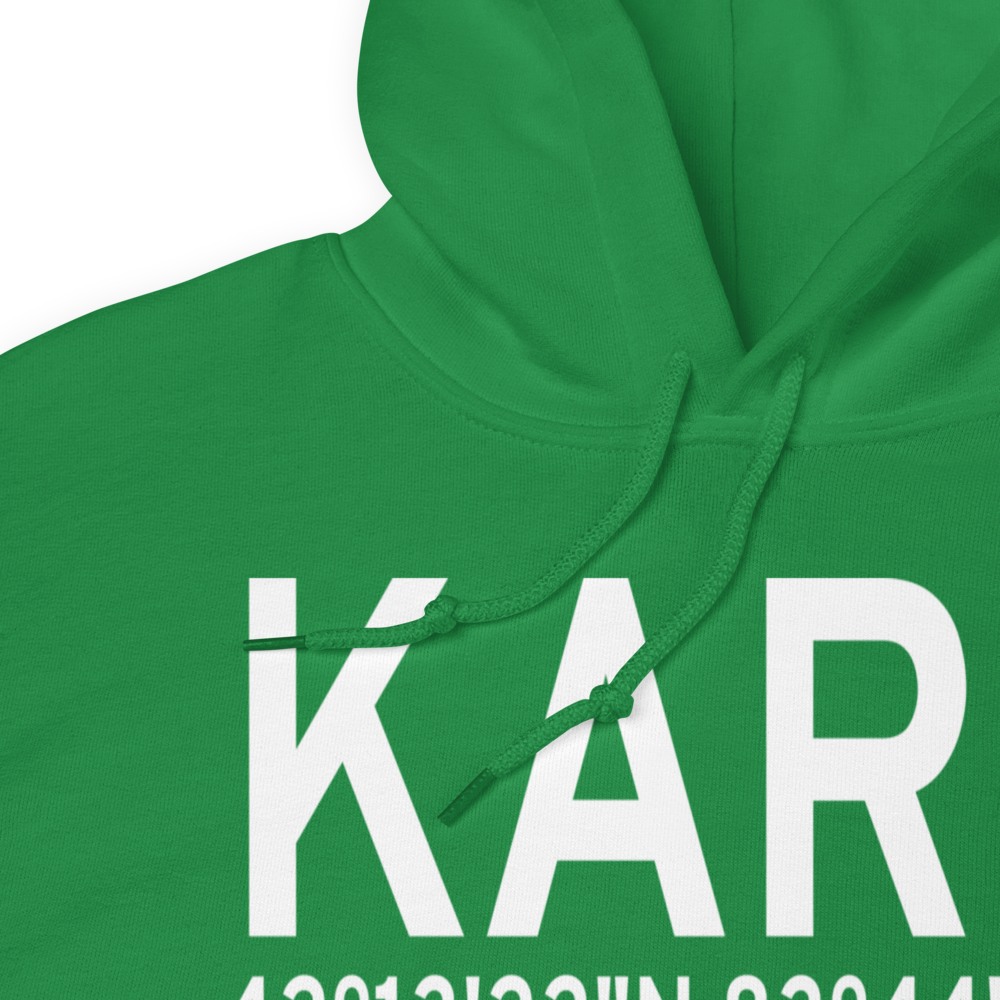 Ann Arbor Municipal Airport (KARB) ICAO Hoodie Sweatshirt 