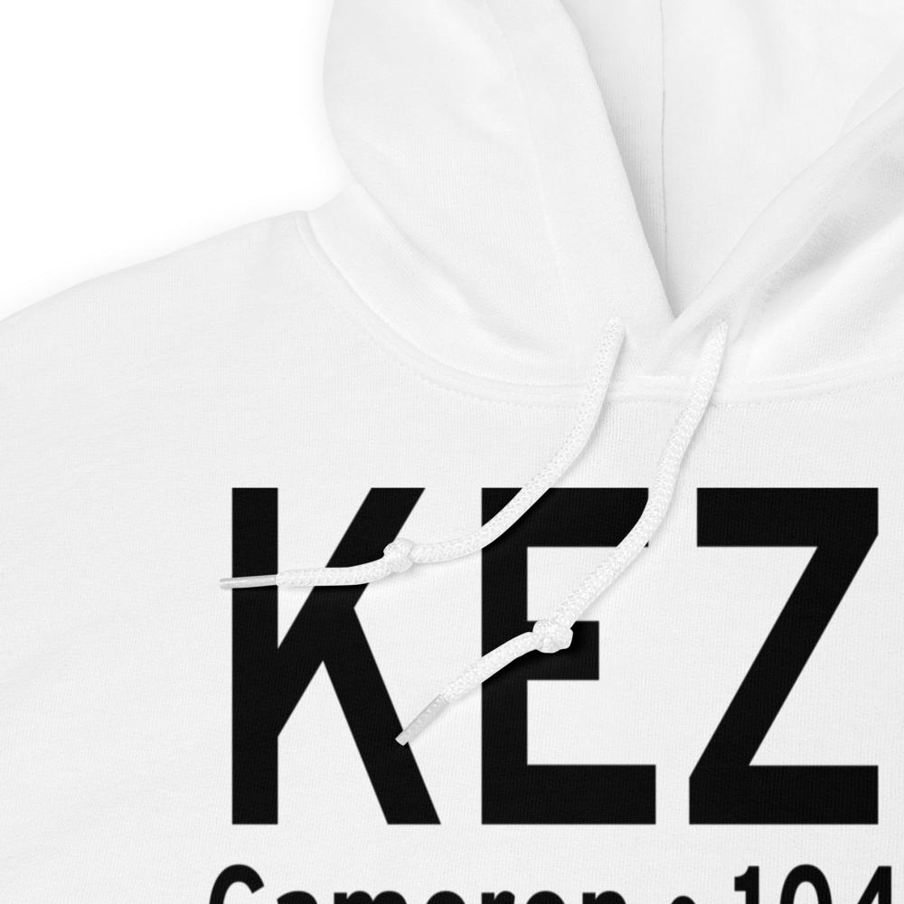 Cameron Memorial Airport (KEZZ) ICAO Hoodie Sweatshirt 