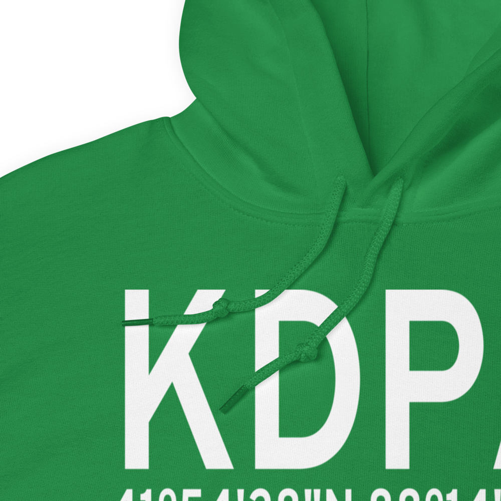 Dupage Airport (KDPA) ICAO Hoodie Sweatshirt 