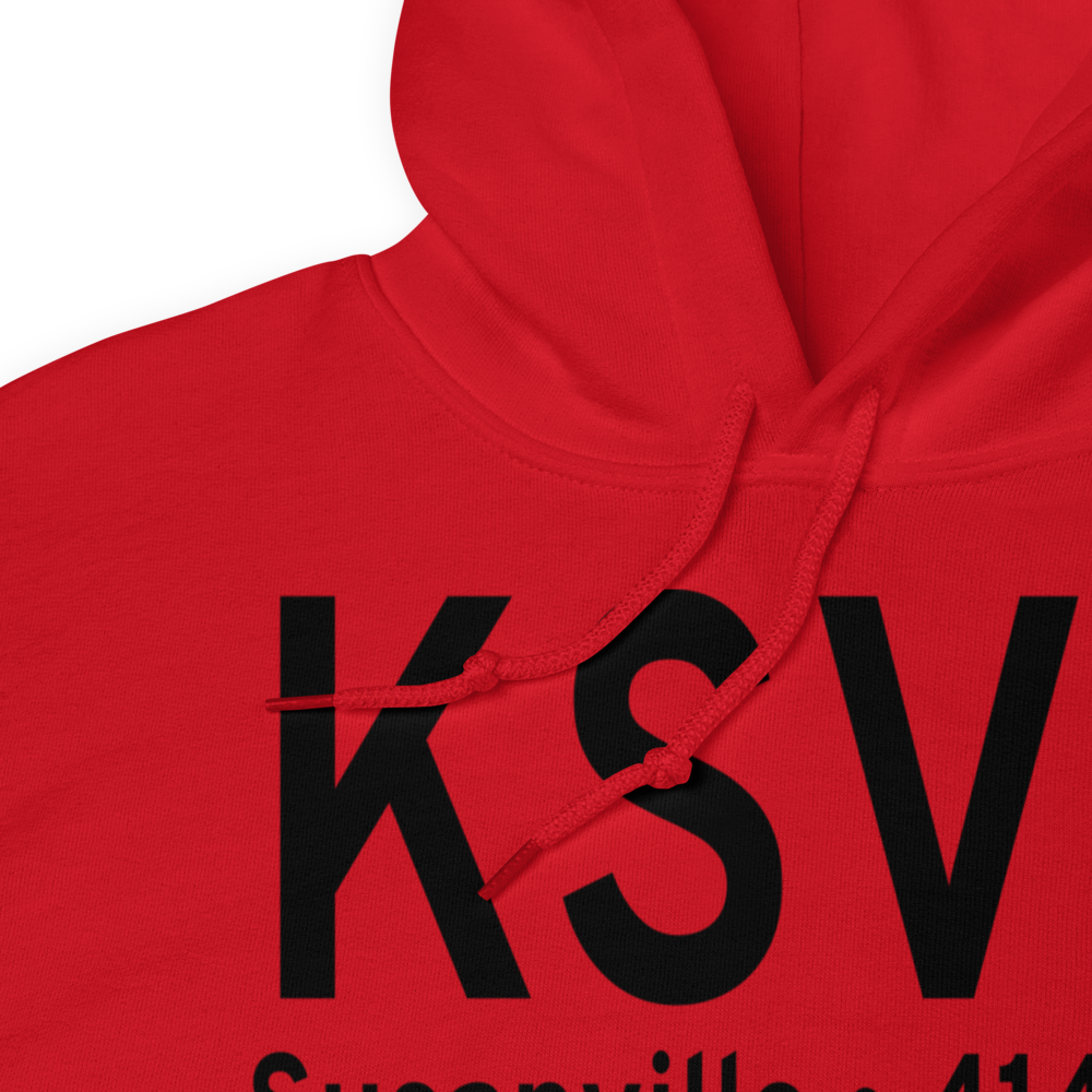 Susanville Municipal Airport (KSVE) ICAO Hoodie Sweatshirt 