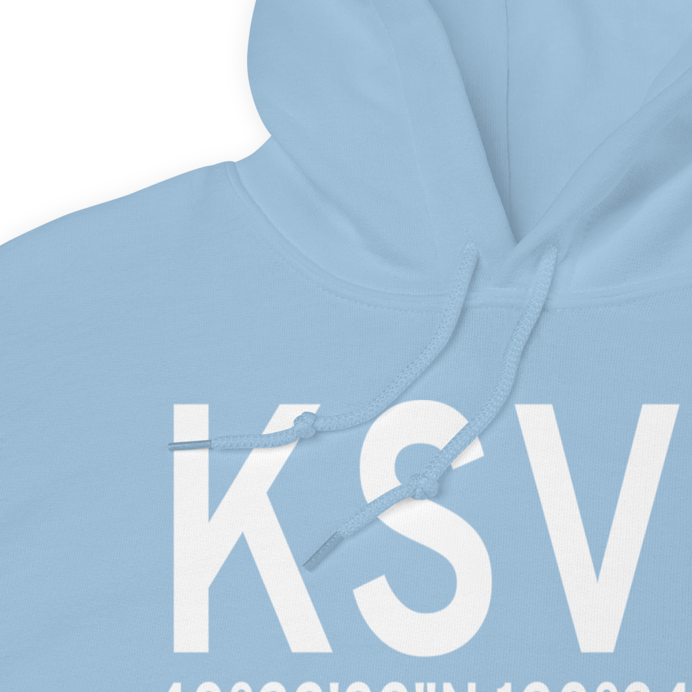 Susanville Municipal Airport (KSVE) ICAO Hoodie Sweatshirt 