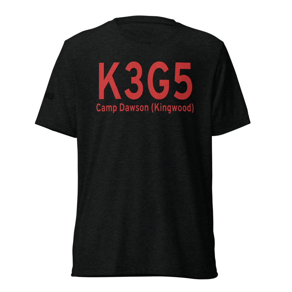 Dawson Army Air Field (K3G5) ICAO Tri-blend T-Shirt 
