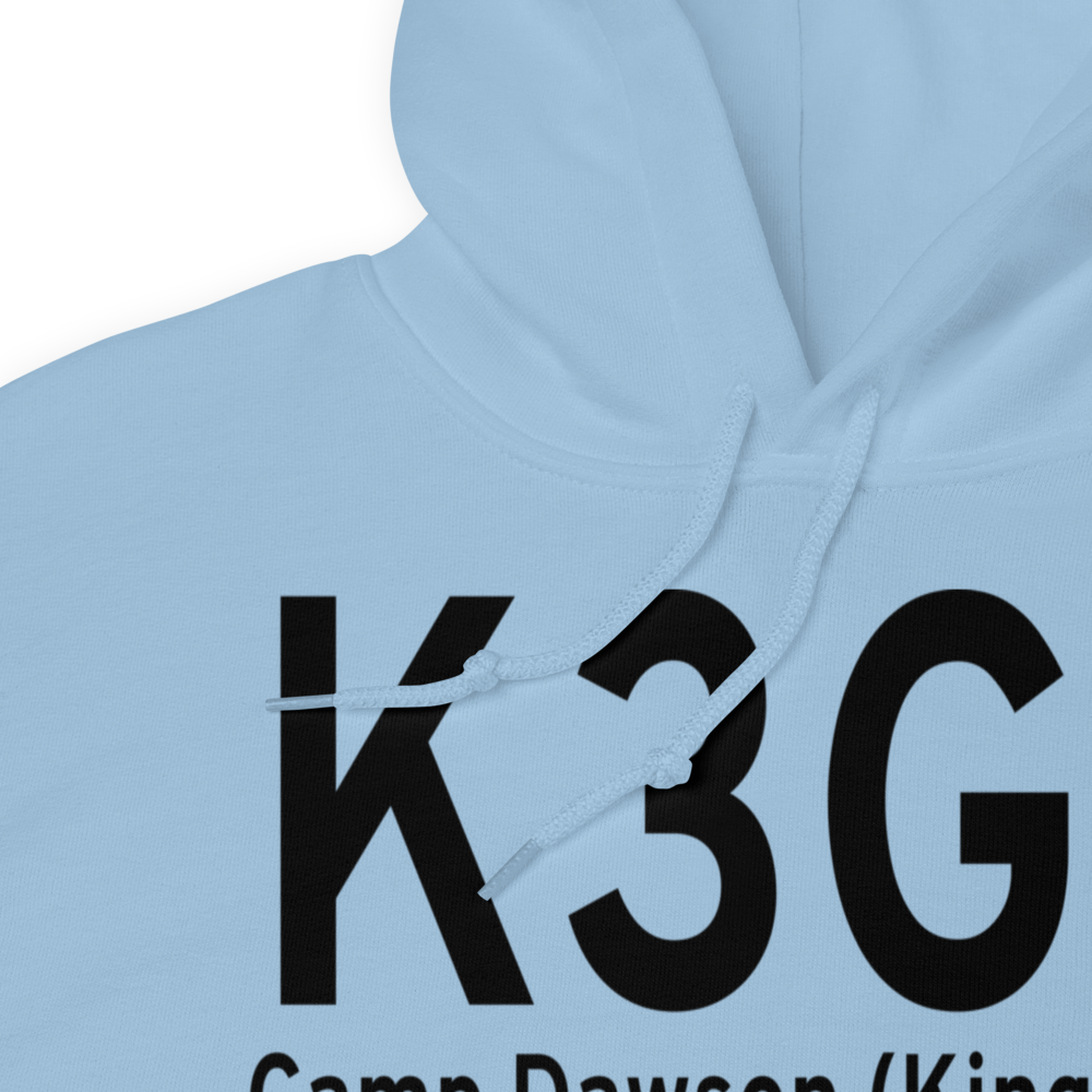 Dawson Army Air Field (K3G5) ICAO Hoodie Sweatshirt 