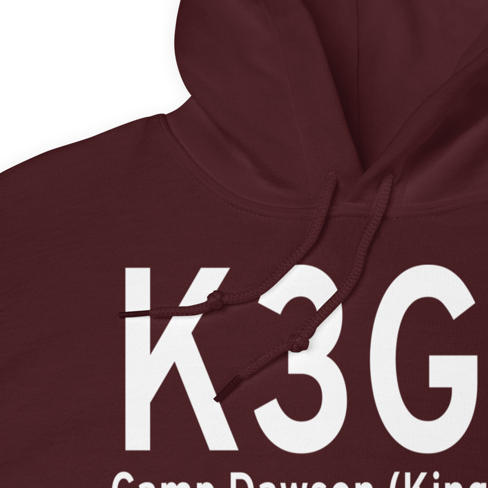 Dawson Army Air Field (K3G5) ICAO Hoodie Sweatshirt 