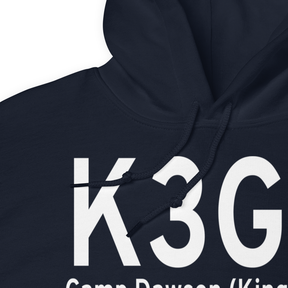 Dawson Army Air Field (K3G5) ICAO Hoodie Sweatshirt 