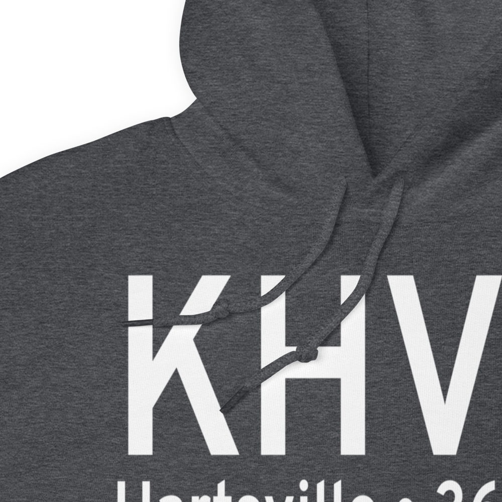 Hartsville Regional Airport (KHVS) ICAO Hoodie Sweatshirt 